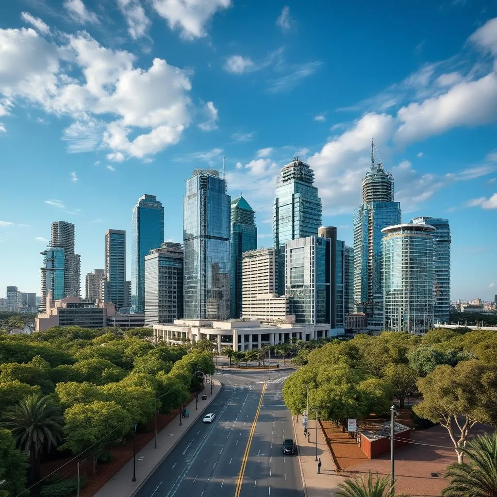 Panorama moderno de negocios en Argentina