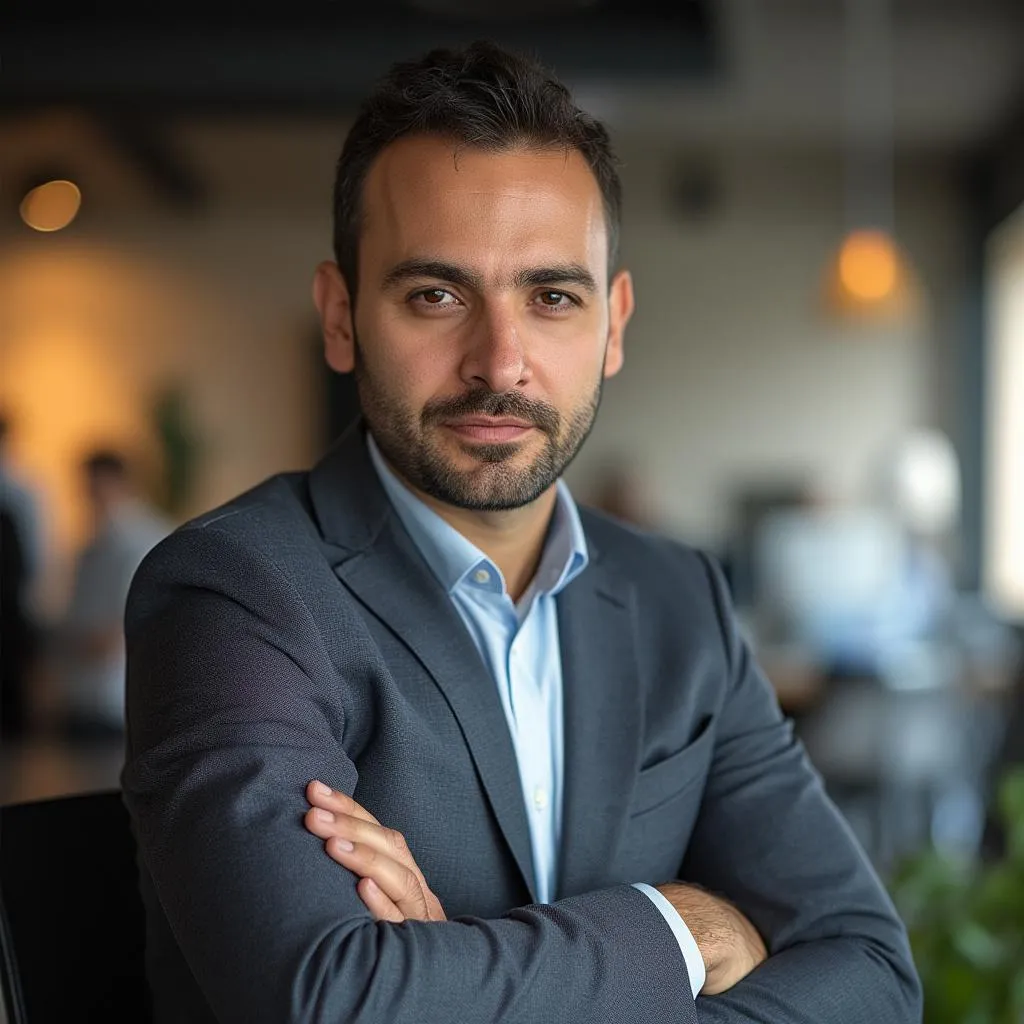 Retrato de Javier Fernández